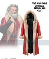 Kurt Russell The Christmas Chronicles Santa Claus Costume Coat
