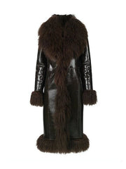 KylieJennerDarkBrownShearlingCoat_3