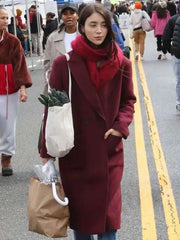 LA 2025 Caylee Cowan Wool Coat