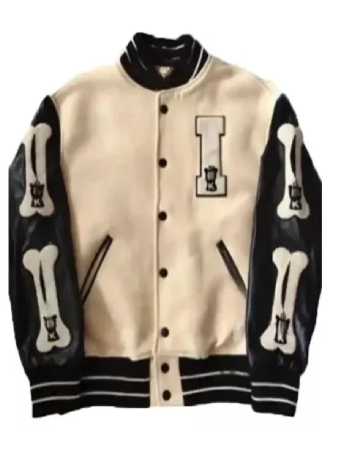 Lee Sang-Yi Bloodhounds Black And White Varsity Jacket