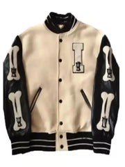 Lee Sang-Yi Bloodhounds Black And White Varsity Jacket