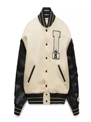 Lee Sang-Yi Bloodhounds Black And White Varsity Jacket