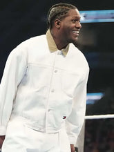 Lil Yachty SmackDown 2026 White Jacket