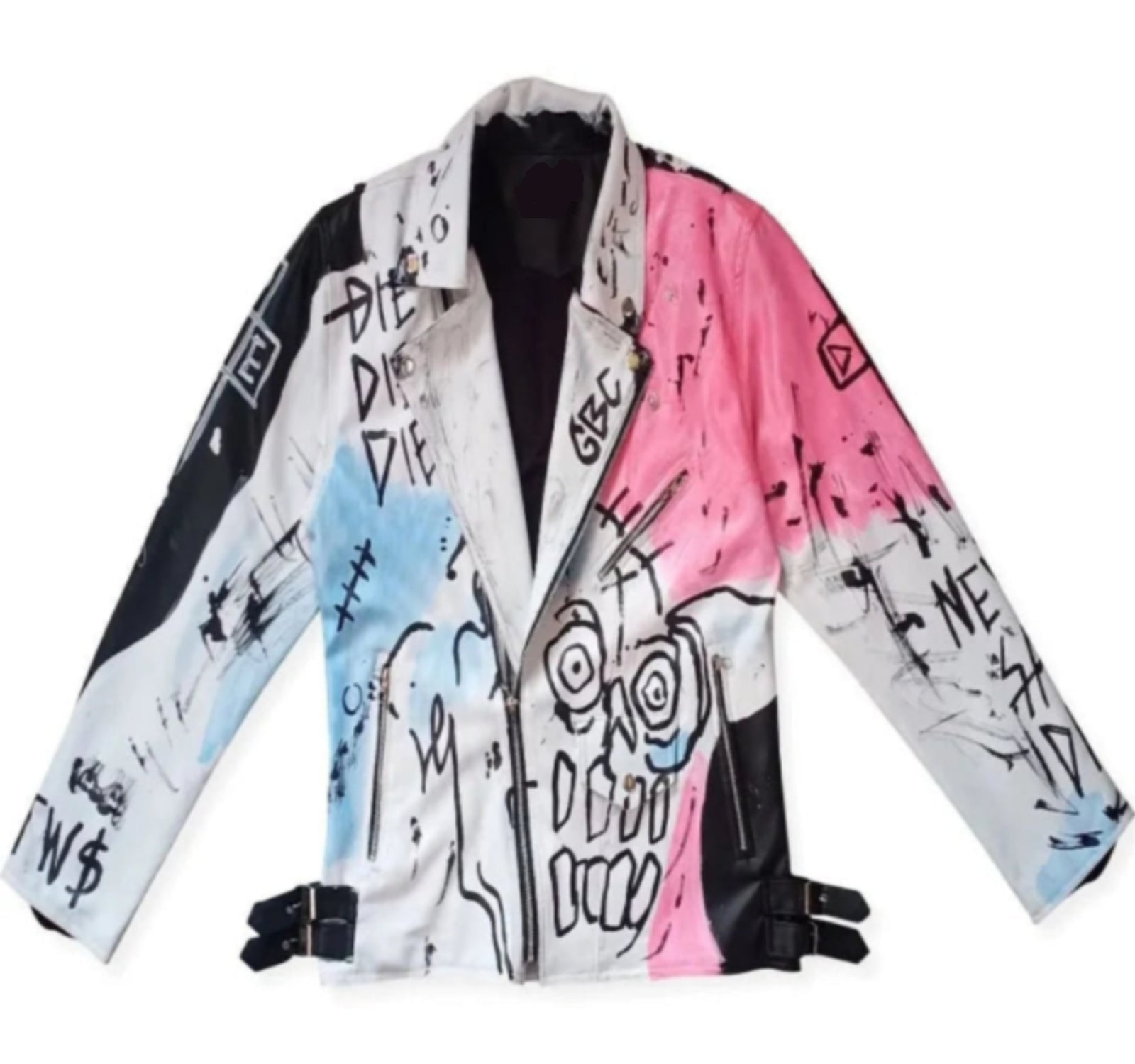 LilPeepRapperNeverSayDieCustomLeatherJacket6