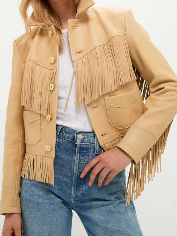 Maggie Rogers 2026 Fringe Jacket