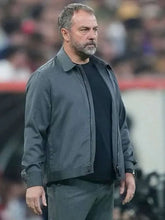 Hansi Flick 2026 Grey Cotton Jacket