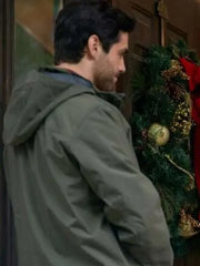 Matthew Daddario A Bills Love Story 2025 Green Hooded Jacket