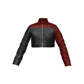 Harley Quinn Injustice 2 Cropped Leather Jacket