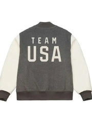 Olympic 2026 Team USA Coach Snoop Varsity Jacket