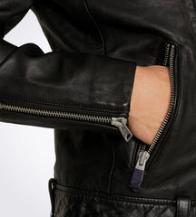 Geek Girl Liam Woodrum Leather Jacket