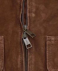 Mission Impossible Hayley Atwell Suede Leather Jacket