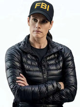 Missy Peregrym CIA 2026 Black Puffer Jacket