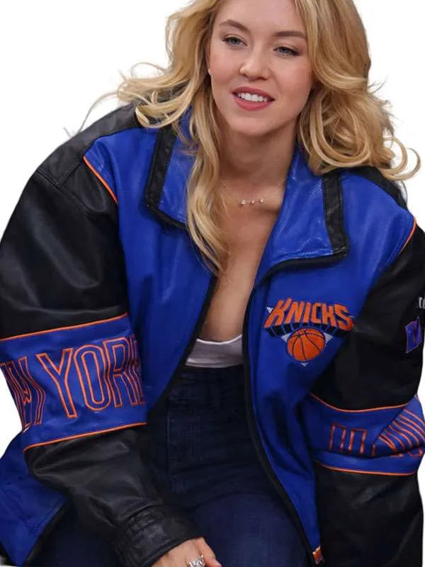 Sydney Sweeney NY Knicks Finals 2026 Jacket
