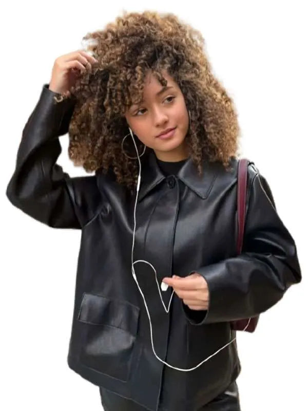 NYC 2026 Soley Liboy Black Leather Jacket