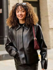 NYC 2026 Soley Liboy Black Leather Jacket