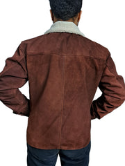 Rick Grimes the Walking Dead Suede Leather Jacket