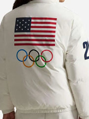 Team USA Olympic 2026 Down Puffer Jacket