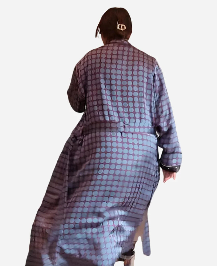 Selena Gomez Only Murders in the Building S04 Polka Dot Coat