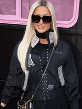 Paris Hilton 2026 Spring Campaign Black Jacket