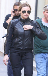 Rebecca Ferguson Mission Impossible 6 Leather Jacket
