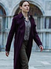 Rebecca Ferguson Mission Impossible Maroon Trench Coat