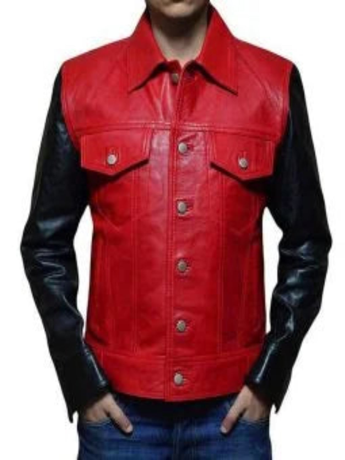 RedandBlackJustinBieberLeatherJacket_2