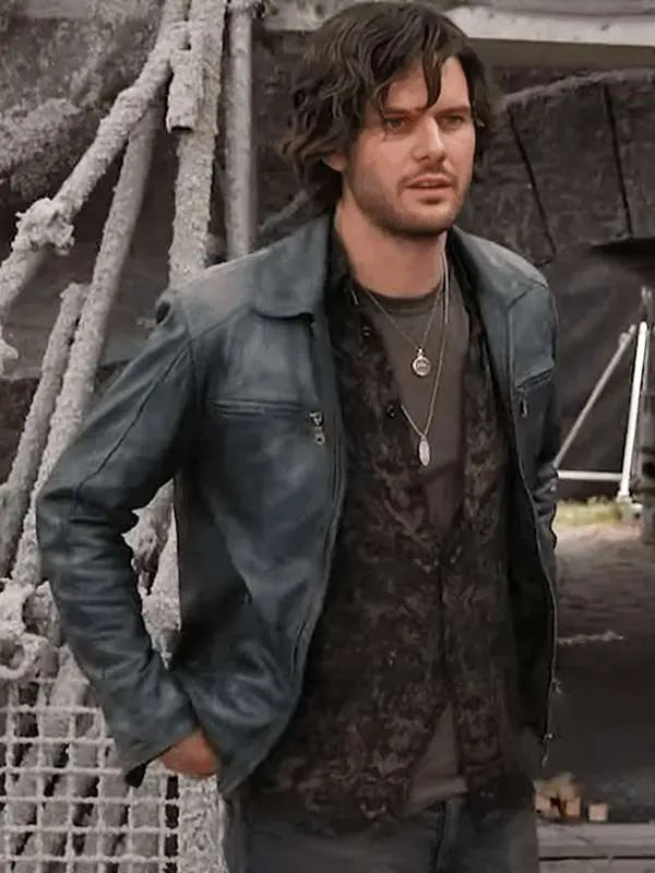 Return to Silent Hill Jeremy Irvine Black Leather Jacket