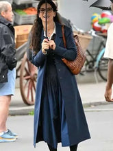 Sandra Bullock Practical Magic 2 Blue Fabric Coat