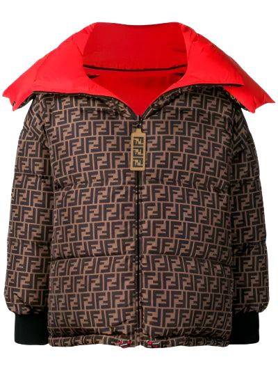 Singer Ariana Grande Reversible Puffer Jacket