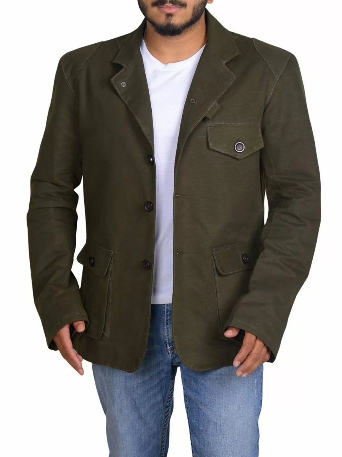 James Bond Skyfall Barbour Cotton Blazer Jacket