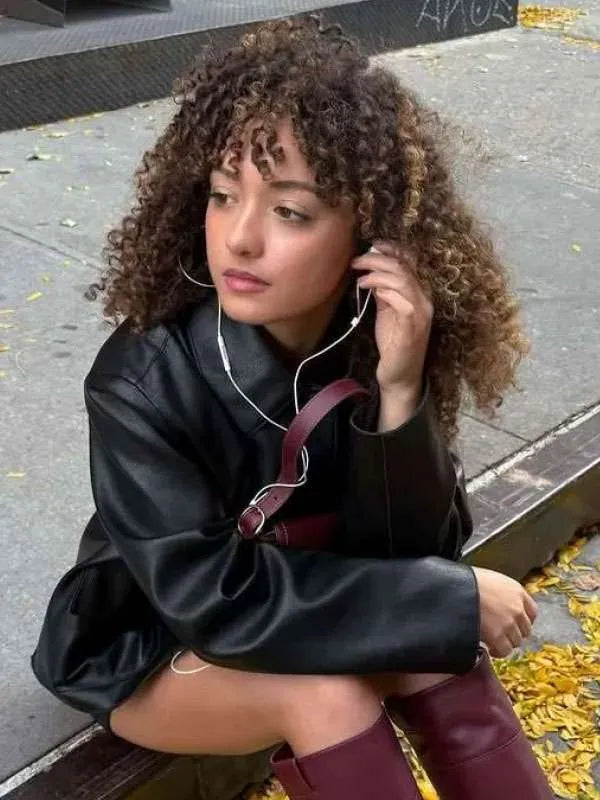 NYC 2026 Soley Liboy Black Leather Jacket