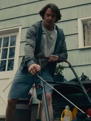 Hugh Jackman Song Sung Blue 2025 Grey Hoodie