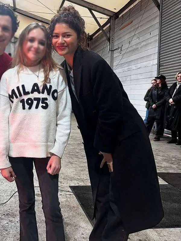 Zendaya Spider-Man Brand New Day 2026 Black Coat