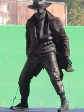 Spider Noir Nicolas Cage Brown Leather Coat