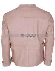 Finn Leather Pink Jacket