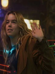 Milly Alcock Supergirl Brown Trench Coat
