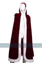 Handmade Christmas Red Velvet Cape