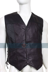 The Walking Dead Inspired Leather Angel Wings Vest