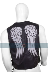The Walking Dead Inspired Leather Angel Wings Vest