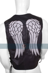 The Walking Dead Inspired Leather Angel Wings Vest
