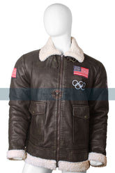 Olympics 2026 Team USA Leather Jacket