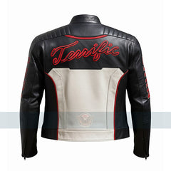 Mister Terrific Black Leather Jacket
