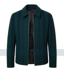 Ryan Reynolds Classic Stripes Wool Jacket