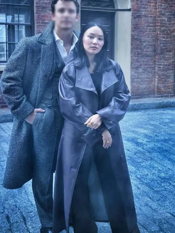 Sophie Baek Bridgerton S04 Leather Trench Coat
