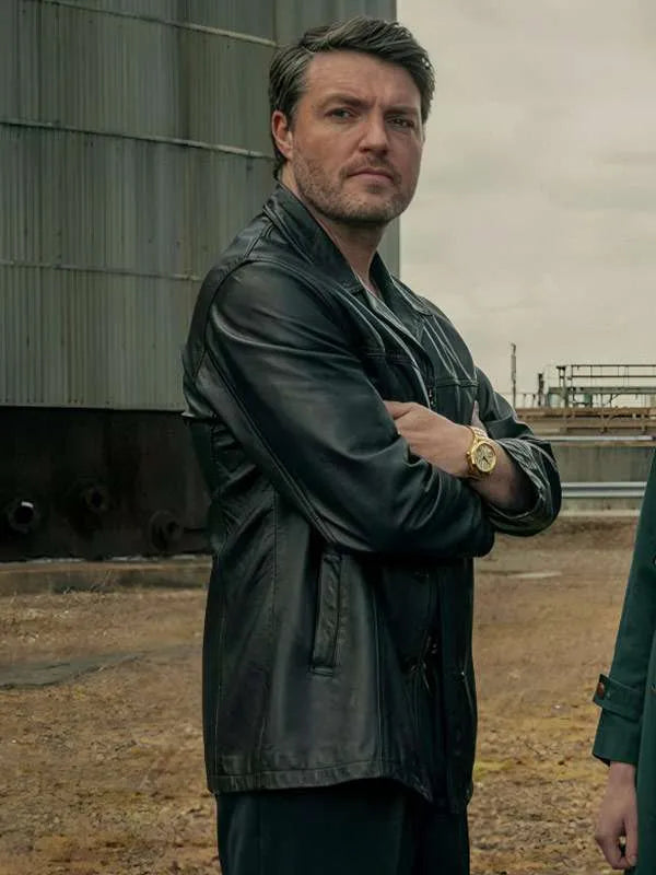 Tom Burke Legends 2026 Black Leather Jacket