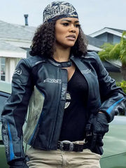 Teyana Taylor The RIP  Black Leather Jacket