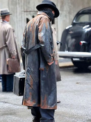 Christian Bale The Bride Black Leather Coat