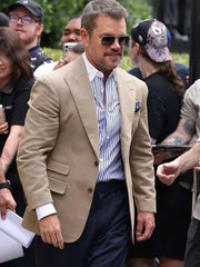 The Odyssey 2026 Movie Event Matt Damon Blazer
