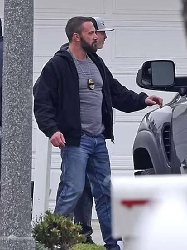 The RIP 2026 Ben Affleck Black Hooded Jacket