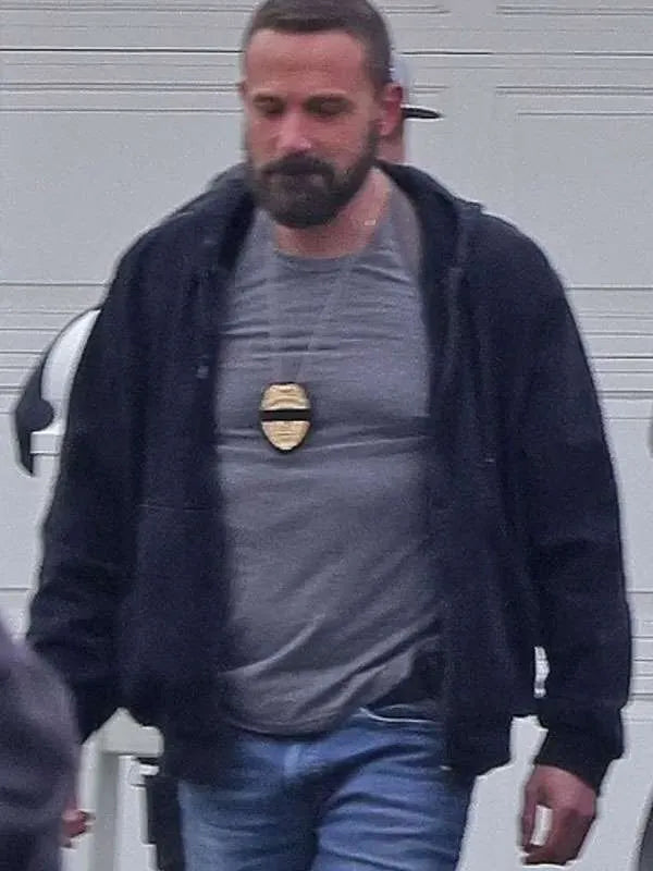 The RIP 2026 Ben Affleck Black Hooded Jacket